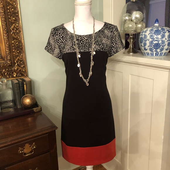 Jessica Howard Dresses & Skirts - Jessica Howard Colorblock Sheath Dress Size 8